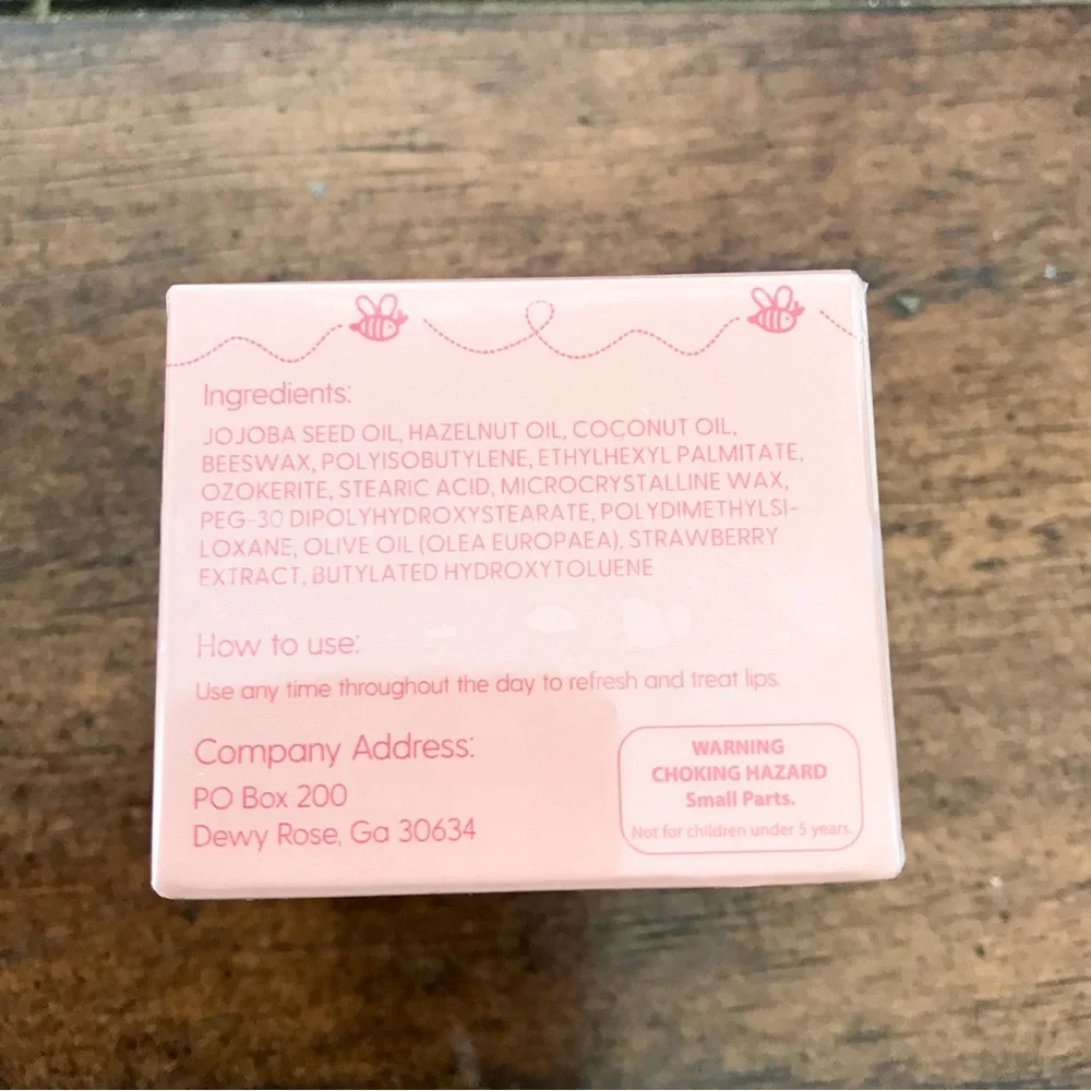 🆕 Bee Balm Strawberry Lip Balm